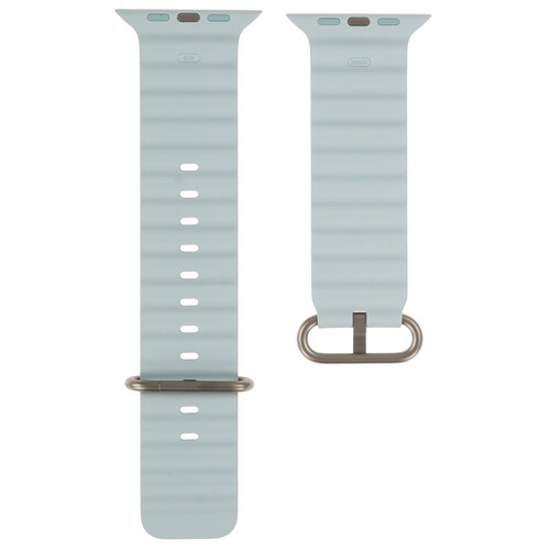 Купить Ремешок Apple для Apple Watch 44/ 45/ 46/ 49mm голубой/серый  5628905. Характеристики, отзывы и цены в Донецке