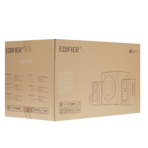 Купить Колонки Edifier S351DB черный  1322966. Характеристики, отзывы и цены в Донецке