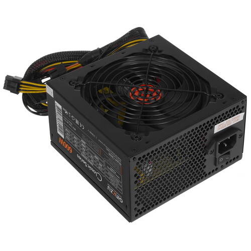Купить Блок питания GiNZZU CB600 [17129] черный  8136850. Характеристики, отзывы и цены в Донецке