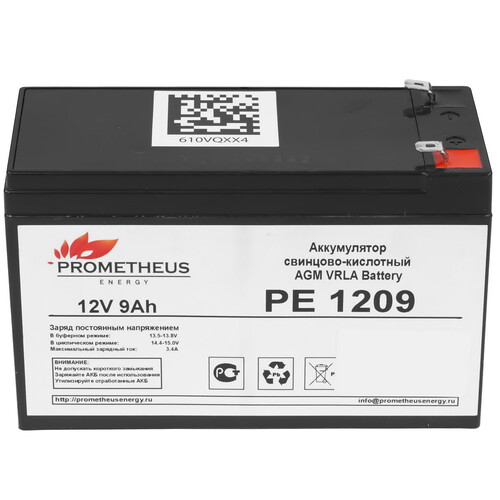 Купить Аккумуляторная батарея для ИБП Prometheus Energy PE 1209  9213590. Характеристики, отзывы и цены в Донецке