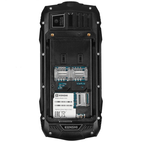 Купить Сотовый телефон KENSHI R242 черный  9115082. Характеристики, отзывы и цены в Донецке
