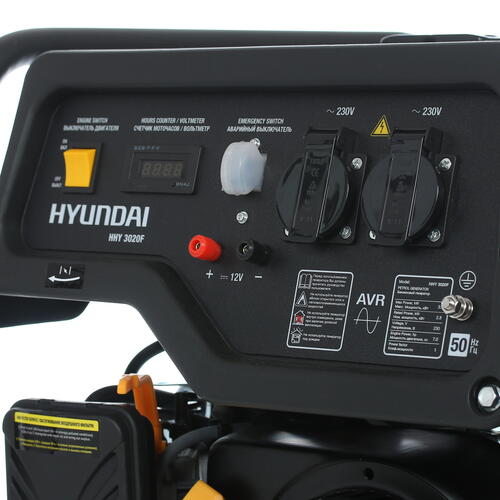 Купить Электрогенератор   бензиновый Hyundai HHY 3020F  1289223. Характеристики, отзывы и цены в Донецке