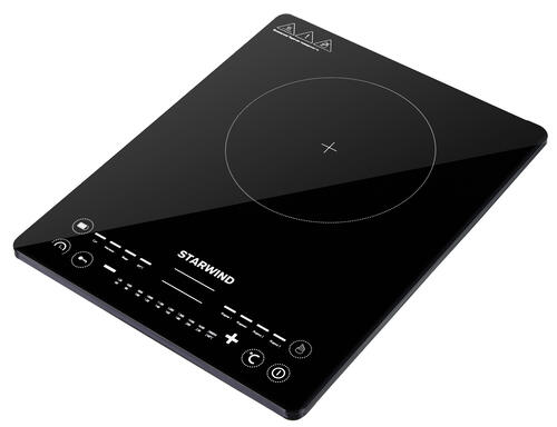 Купить Плита компактная электрическая Starwind STI-1001 черный  5336055. Характеристики, отзывы и цены в Донецке