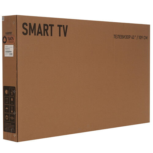 Купить 43" (109 см) Телевизор Topdevice  TDTV43ES13U_BK черный  9299201. Характеристики, отзывы и цены в Донецке
