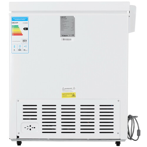 Купить Морозильный ларь DEXP CE-40AMG белый  9240901. Характеристики, отзывы и цены в Донецке