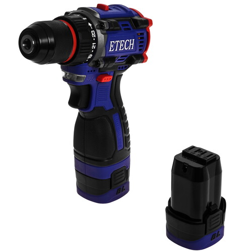 Купить Дрель-шуруповерт ETECH TEH-16BL  9296375. Характеристики, отзывы и цены в Донецке