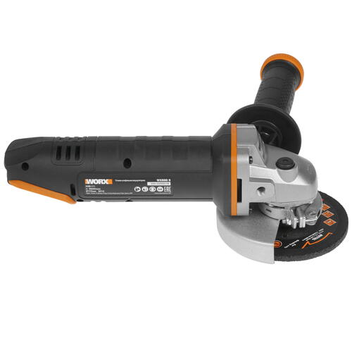 Купить Углошлифовальная машина (УШМ) Worx WX800.9 PowerShare 20V  , Без ЗУ, Без АКБ  8199934. Характеристики, отзывы и цены в Донецке