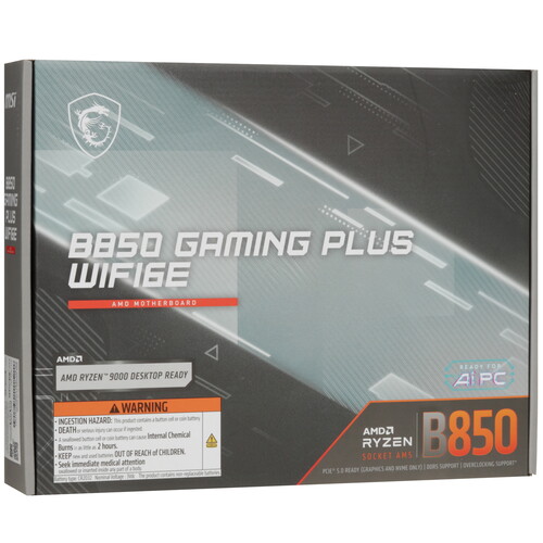Купить Материнская плата MSI B850 GAMING PLUS WIFI6E  5637352. Характеристики, отзывы и цены в Донецке