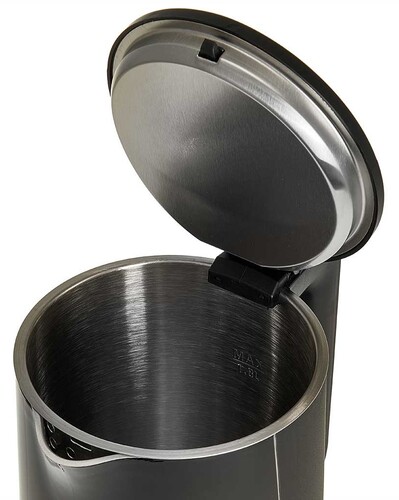 Купить Электрочайник Delta Lux DE-1011 черный  9050528. Характеристики, отзывы и цены в Донецке