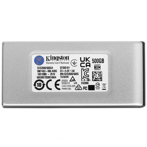 Купить 500 ГБ Внешний SSD Kingston SXS2000/500GA  5630563. Характеристики, отзывы и цены в Донецке