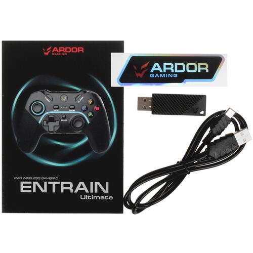 Купить Геймпад беспроводной ARDOR GAMING Entrain Ultimate черный  5084037. Характеристики, отзывы и цены в Донецке