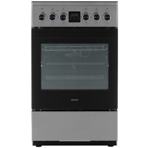 Купить Электрическая плита DEXP E35-2 серебристый  9119771. Характеристики, отзывы и цены в Донецке