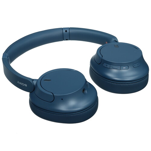Купить Беспроводные/проводные наушники Sony WH-CH720N синий 2023  5499790. Характеристики, отзывы и цены в Донецке