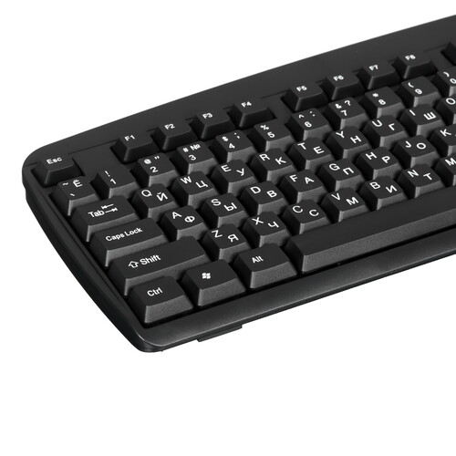 Купить Клавиатура проводная Defender Office HB-910 [45910]  9908230. Характеристики, отзывы и цены в Донецке