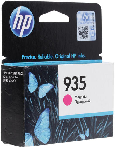 Купить Картридж HP 935 (C2P21AE) пурпурный  1007866. Характеристики, отзывы и цены в Донецке