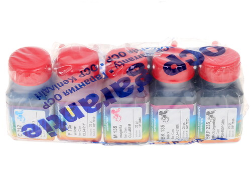 Купить Чернила водорастворимые, пигментные OCP (BKP235-BK/M/Y135-C712) голубой, желтый, матовый черный, пурпурный  1094728. Характеристики, отзывы и цены в Донецке