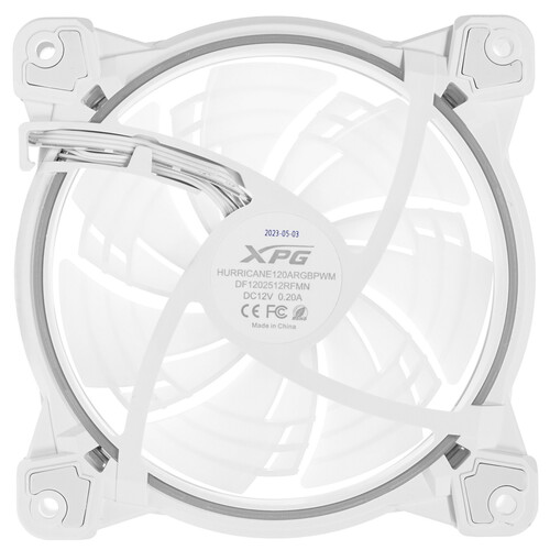 Купить Вентилятор ADATA XPG HURRICANE 120 ARGB  белый  5418823. Характеристики, отзывы и цены в Донецке