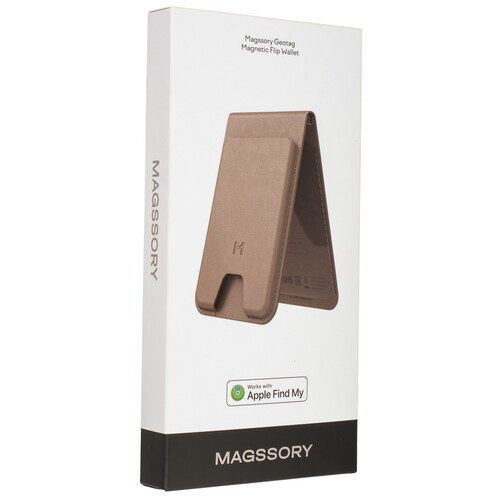 Купить Кардхолдер Magssory Geotag Magnetic бежевый  9228281. Характеристики, отзывы и цены в Донецке