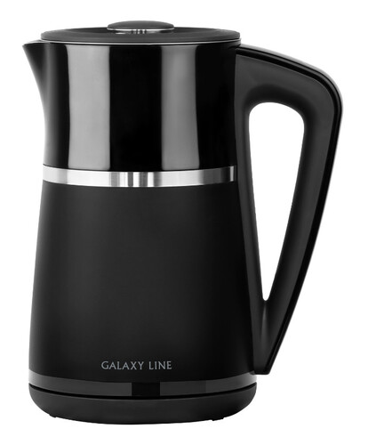 Купить Электрочайник Galaxy LINE GL0338 черный  9061342. Характеристики, отзывы и цены в Донецке