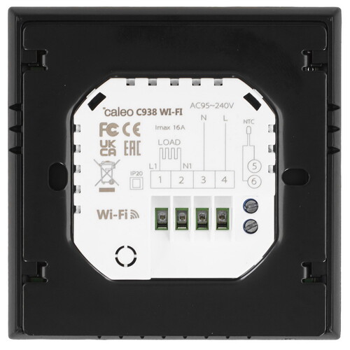 Купить Терморегулятор CALEO С938 black  5497553. Характеристики, отзывы и цены в Донецке