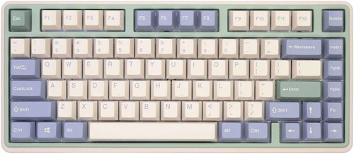 Купить Клавиатура  проводная + беспроводная Varmilo VXT81 Eucalyptus  5486649. Характеристики, отзывы и цены в Донецке