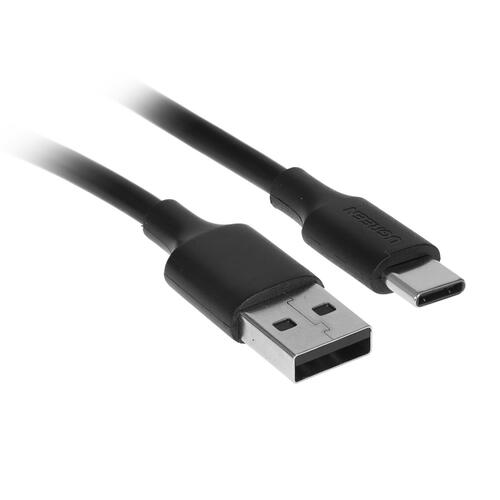 Купить Кабель круглый Ugreen USB Type-C - USB 2.0 Type-A черный 1 м  5025826. Характеристики, отзывы и цены в Донецке