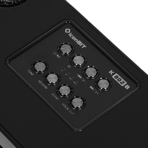 Купить Портативная аудиосистема iconBIT K802B, черный  5609349. Характеристики, отзывы и цены в Донецке