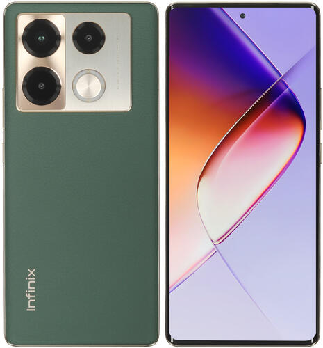 Купить 6.78" Смартфон Infinix NOTE 40 Pro 256 ГБ зеленый  5450484. Характеристики, отзывы и цены в Донецке