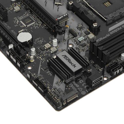 Купить Материнская плата ASRock B550M Phantom Gaming 4  4821415. Характеристики, отзывы и цены в Донецке