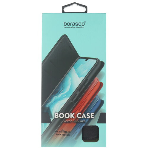 Купить Чехол-книжка  BoraSCO Book Case для Infinix HOT 60 Pro+ черный  5640000. Характеристики, отзывы и цены в Донецке
