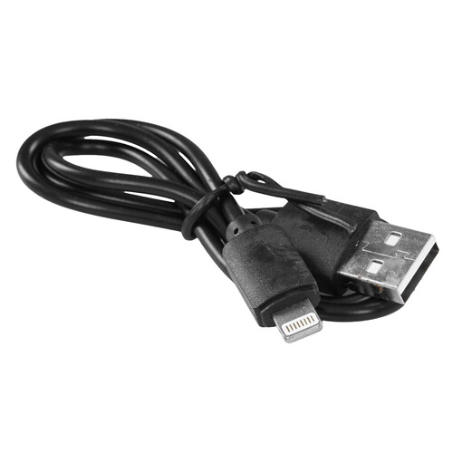 Купить Кабель круглый Гарнизон Lightning 8-pin - USB 2.0 Type-A черный 0.5 м  5485423. Характеристики, отзывы и цены в Донецке