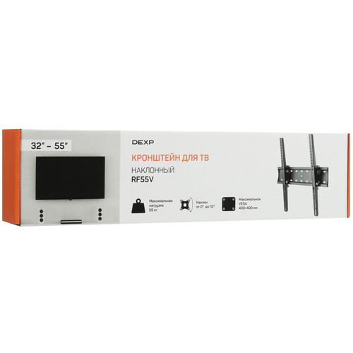 Купить Кронштейн для ТВ DEXP RF55V черный  9097148. Характеристики, отзывы и цены в Донецке