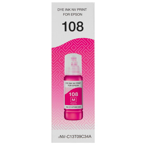 Купить Чернила водорастворимые NV-Print 108 пурпурный  9301048. Характеристики, отзывы и цены в Донецке