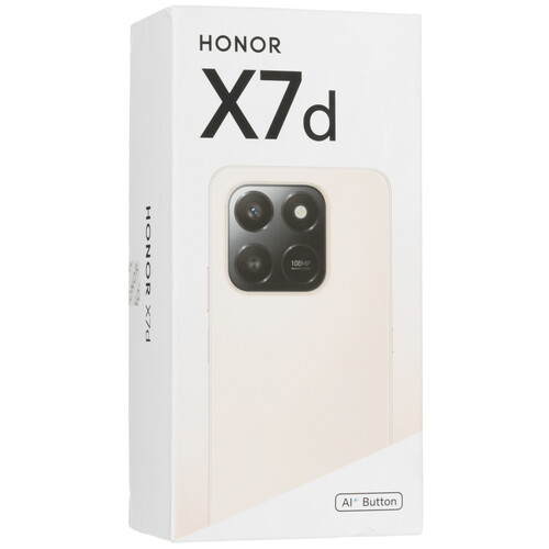 Купить 6.77" Смартфон HONOR X7d 128 ГБ золотистый  5636934. Характеристики, отзывы и цены в Донецке