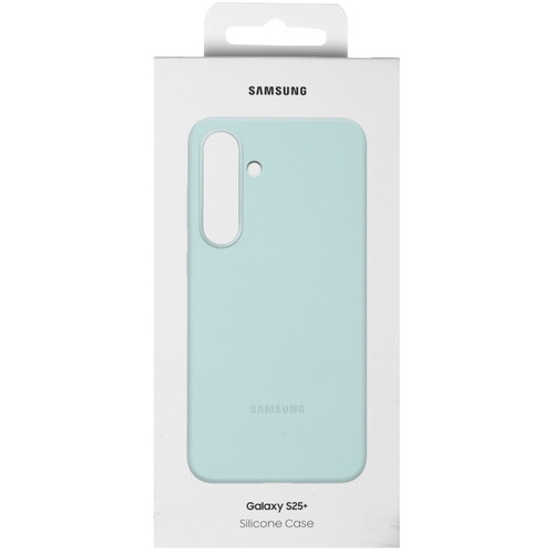 Купить Накладка  Samsung Silicone Case для Samsung Galaxy S25+ зеленый  5613512. Характеристики, отзывы и цены в Донецке