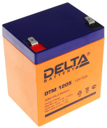 Купить Аккумуляторная батарея для ИБП Delta DTM 1205  1104690. Характеристики, отзывы и цены в Донецке