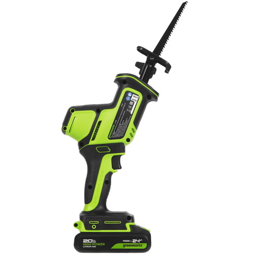 Купить Сабельная пила GREENWORKS GPT-CRS-25  9305453. Характеристики, отзывы и цены в Донецке