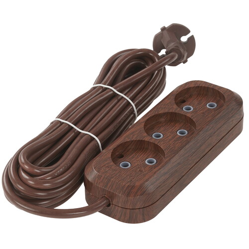 Купить Удлинитель TDM ELECTRIC Эко SQ1303-3202 коричневый  9277173. Характеристики, отзывы и цены в Донецке