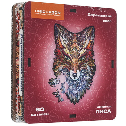 Купить Пазл Unidragon Огненная Лиса tiny  9124147. Характеристики, отзывы и цены в Донецке