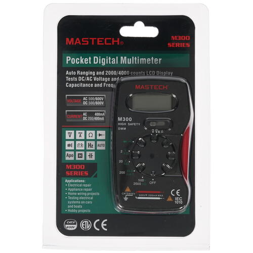 Купить Мультиметр Mastech M300  1064129. Характеристики, отзывы и цены в Донецке