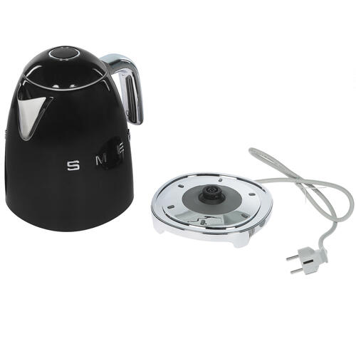 Купить Электрочайник Smeg KLF03BLEU черный  1189307. Характеристики, отзывы и цены в Донецке