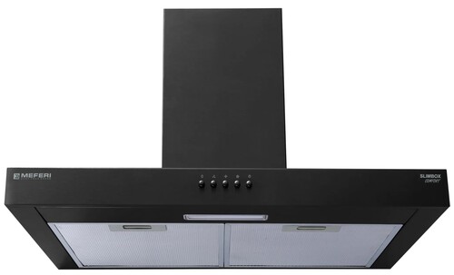 Купить Вытяжка каминная Meferi SLIMBOX60BK LIGHT черный  9168713. Характеристики, отзывы и цены в Донецке