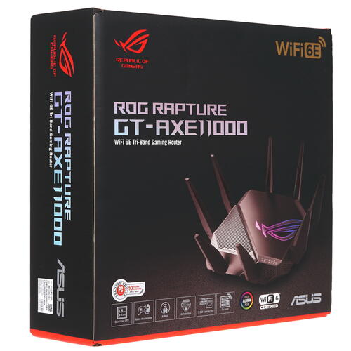 Купить Wi-Fi роутер ASUS GT-AXE11000  5087084. Характеристики, отзывы и цены в Донецке