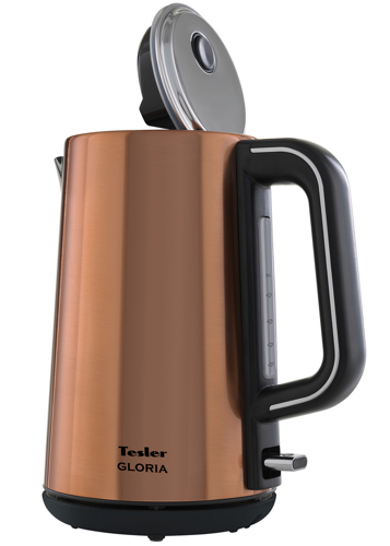 Купить Электрочайник Tesler KT-1710 бронзовый  9913742. Характеристики, отзывы и цены в Донецке