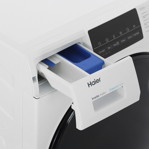 Купить Стирально-сушильная машина Haier HWD80-BP14929A белый  9291545. Характеристики, отзывы и цены в Донецке