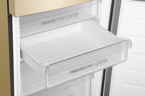 Купить Холодильник с морозильником   Haier C4F640CGGU1 золотистый  9954136. Характеристики, отзывы и цены в Донецке