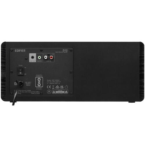 Купить Аудиосистема Edifier D12 черный  9927179. Характеристики, отзывы и цены в Донецке