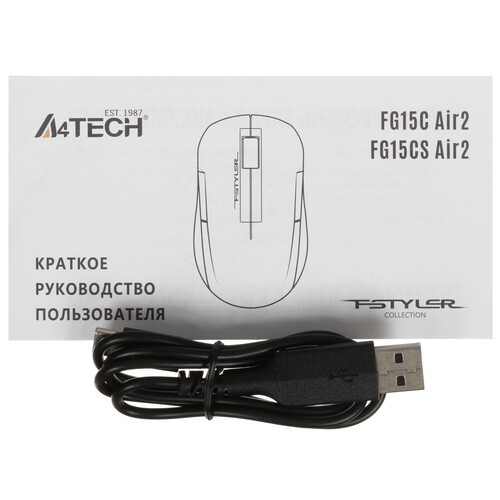 Купить Мышь беспроводная A4Tech Fstyler FG15CS Air2  5605437. Характеристики, отзывы и цены в Донецке