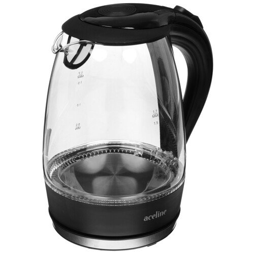 Купить Электрочайник Aceline GF-175 черный  5629331. Характеристики, отзывы и цены в Донецке