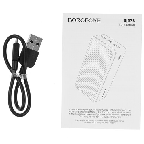 Купить Портативный аккумулятор Borofone BJ57B черный  5609245. Характеристики, отзывы и цены в Донецке